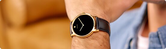 Movado signature strap on model