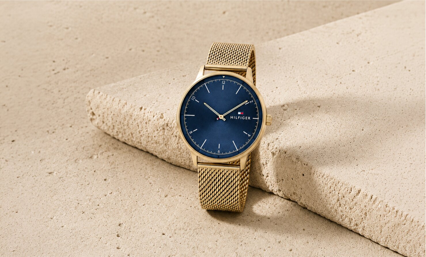 Tommy Hilfiger mens watch blue dial