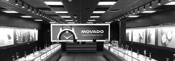 Movado Company store interior of store location