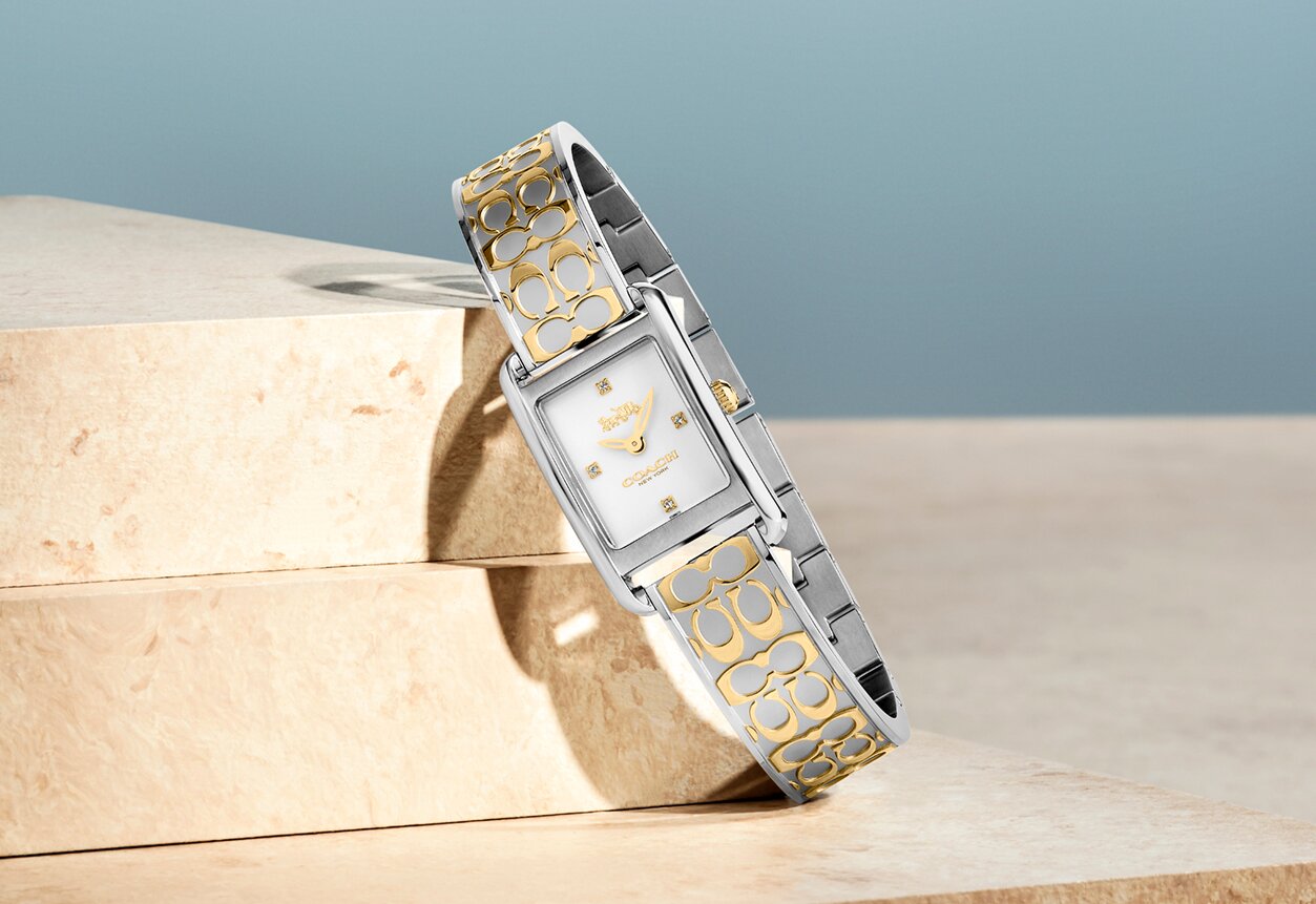 Coach Allie with two tone bracelet