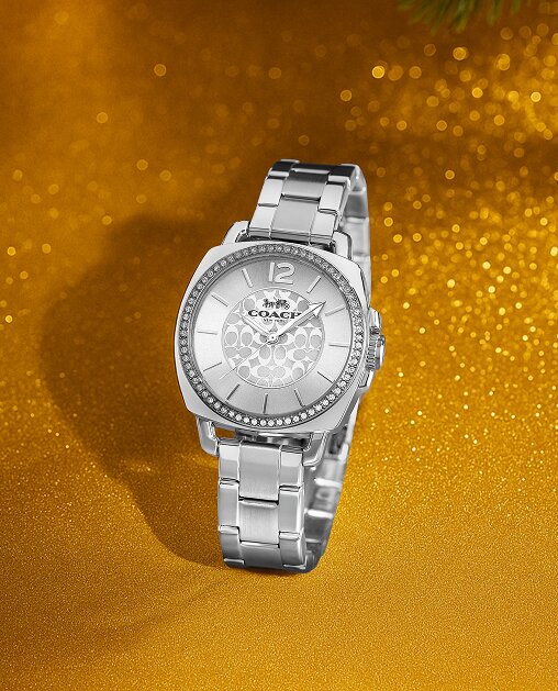 Coach Boyfriend silver bracelet