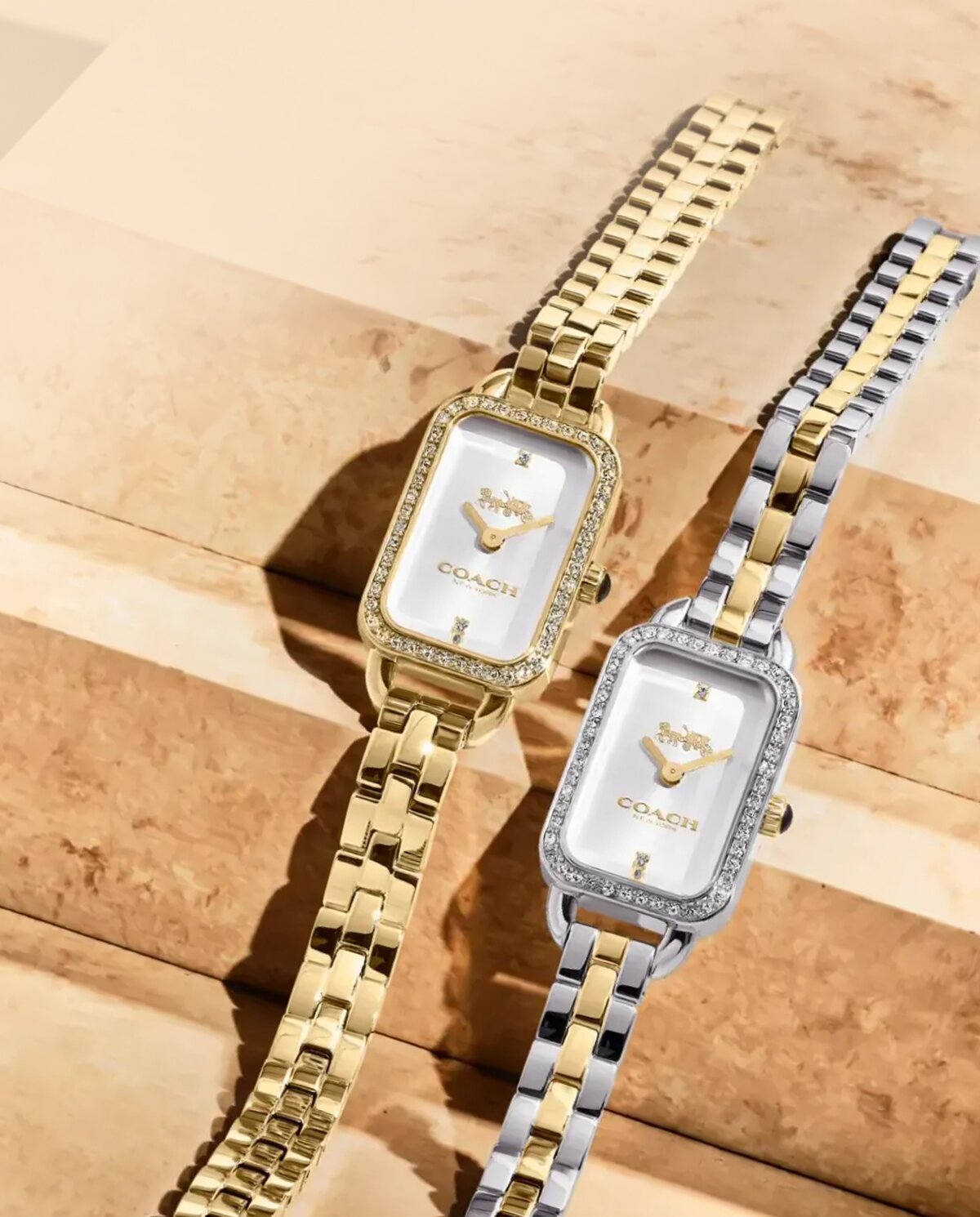 Coach Ludlow gold and two tone bracelet