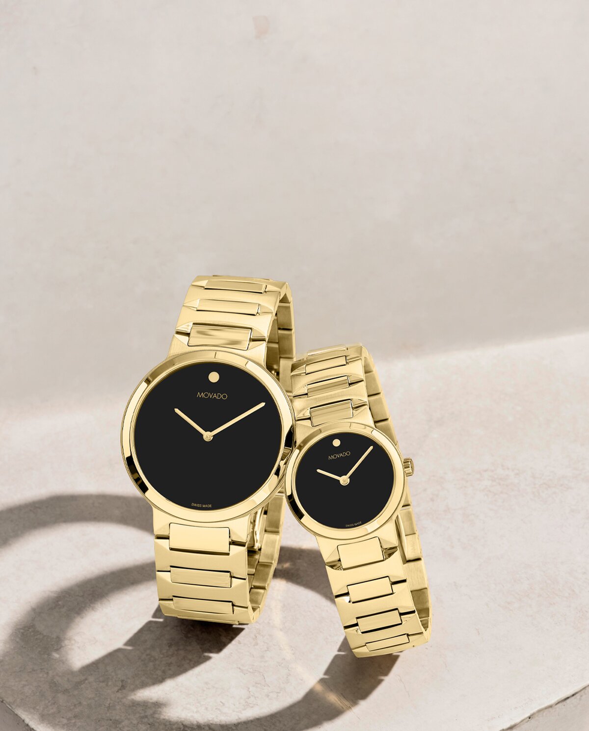 Movado Temo his and her watches
