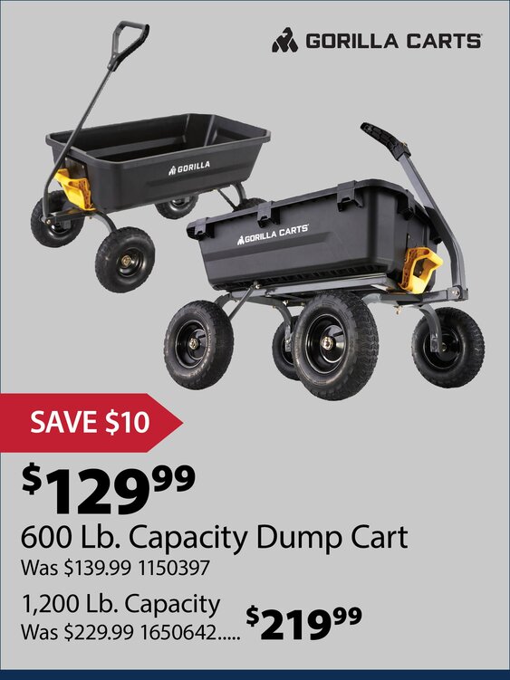 Dump cart