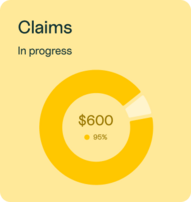 Claims in progress chart