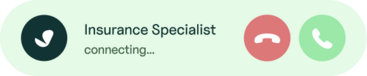 Phone connection to specialist