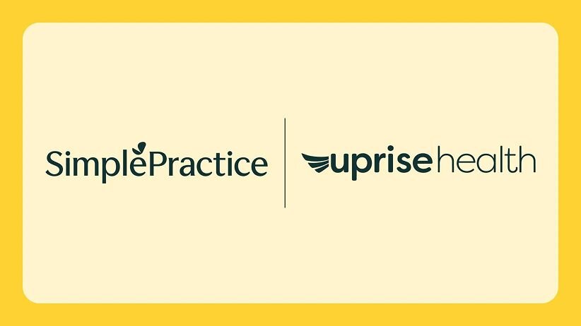 Simplepractice | UpriseHealth logo lockup