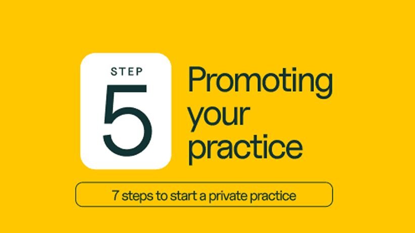 Step 5: Learn how to promote yourself