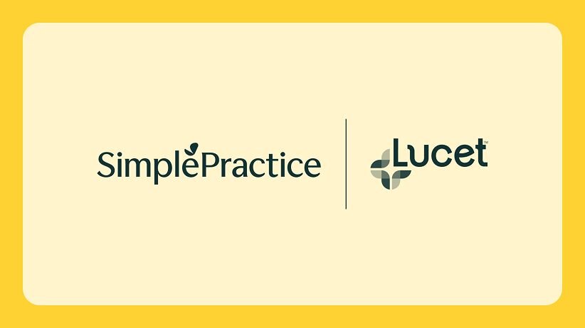 Simplepractice | Lucet logo lockup