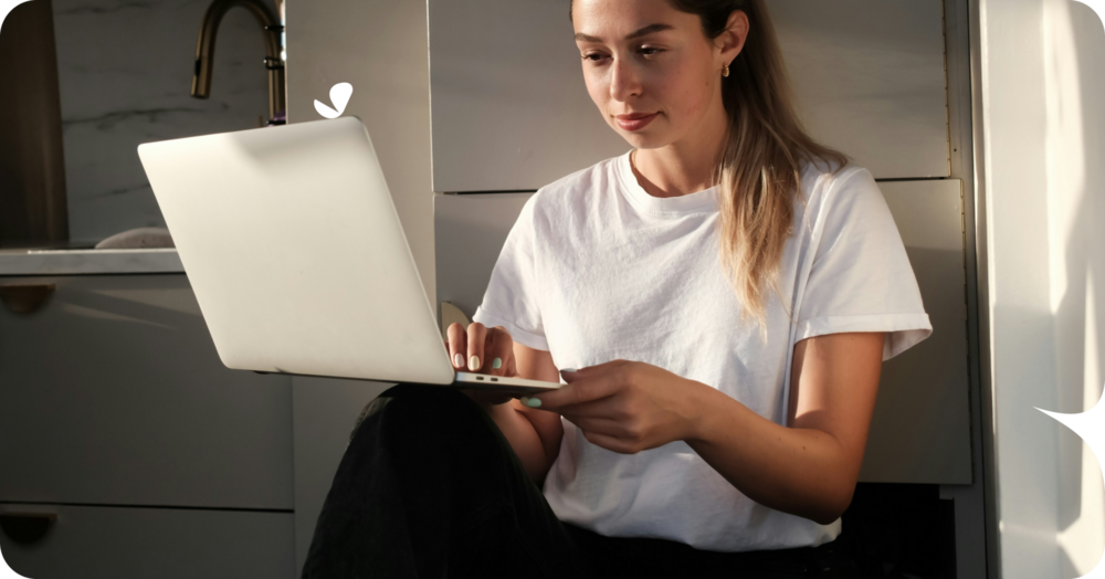 client filling out biopsychosocial assessment template