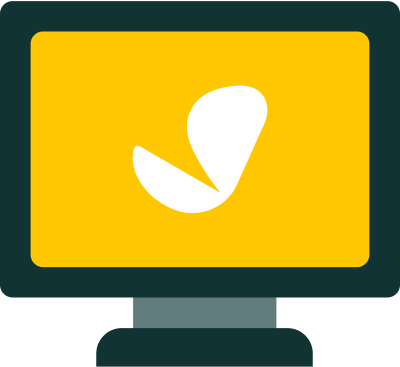 simplepractice logo on a laptop with yellow background