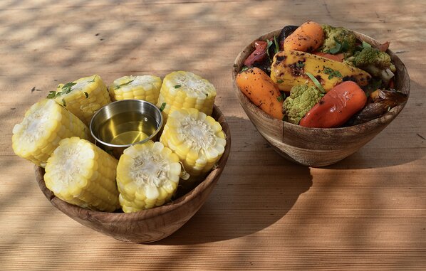 Crudites Platter with Olive Tapenade and Dip