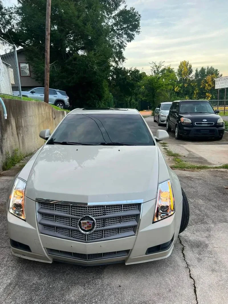 Cadillac CTS front end after detailing