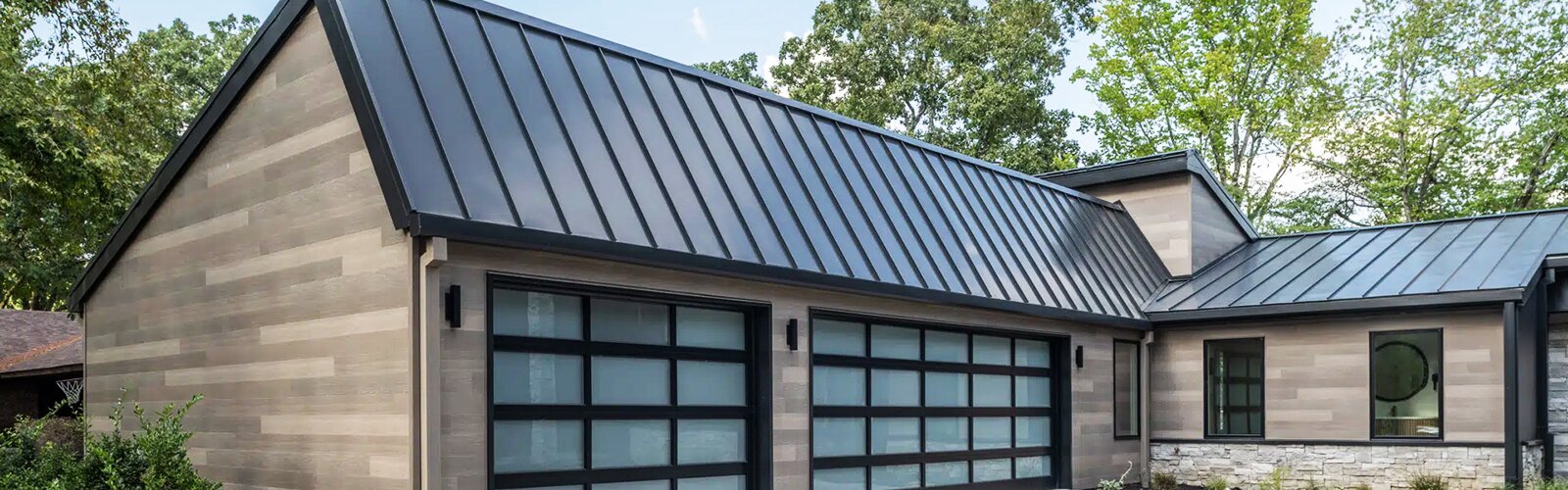 Home Exterior with MAC Metal Architecture cladding