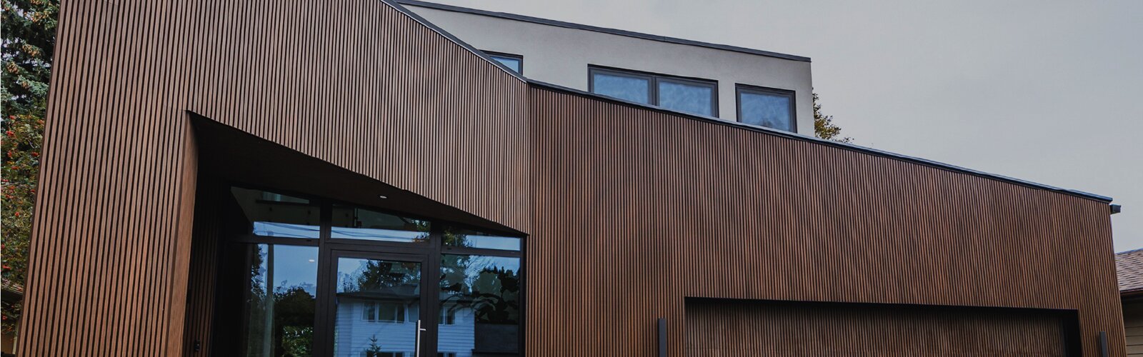 Building Exterior with NewTechWood Cladding