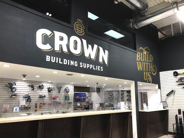 Crown Building Supplies interior