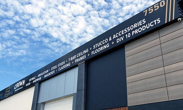 Crown Building Supply building exterior