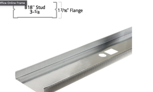 Bailey B18 Hard Board Stud