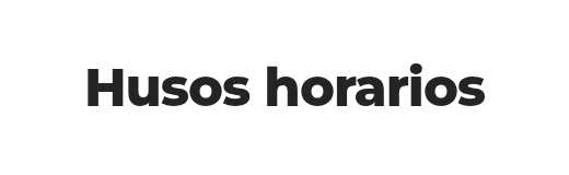 Husos horarios