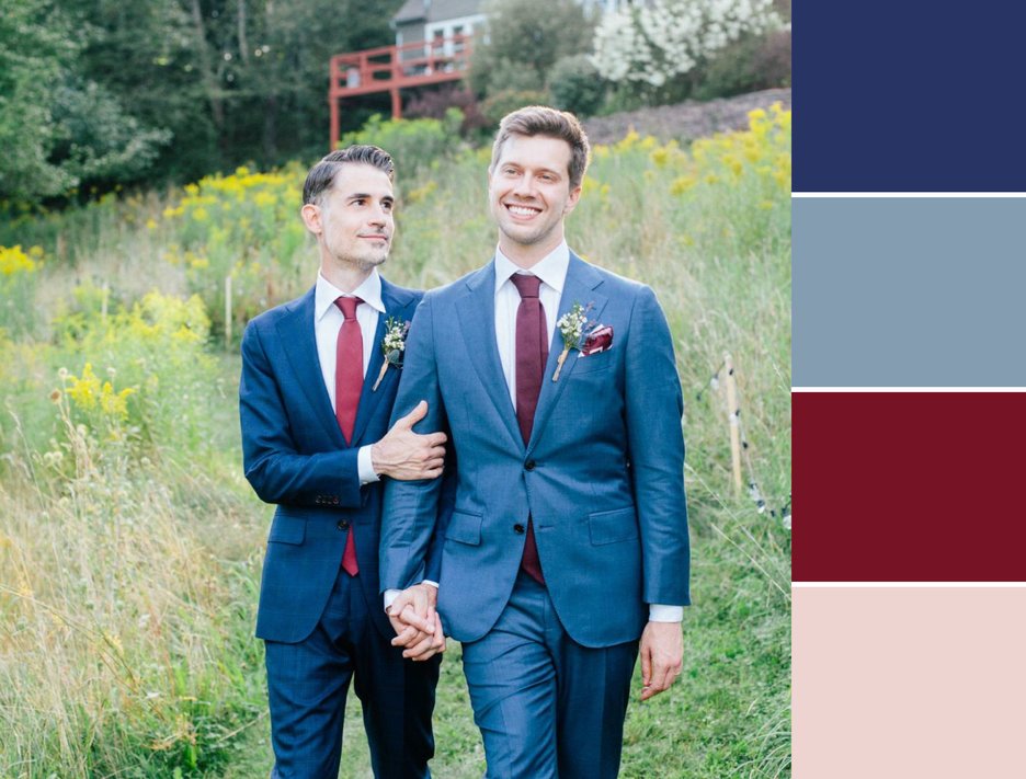 summer wedding colors