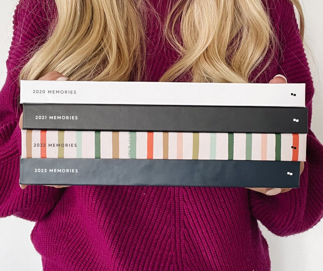 Yearly memory photo books