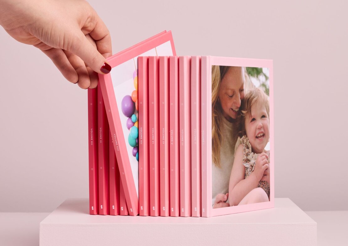 Monthly photo memory book subscription