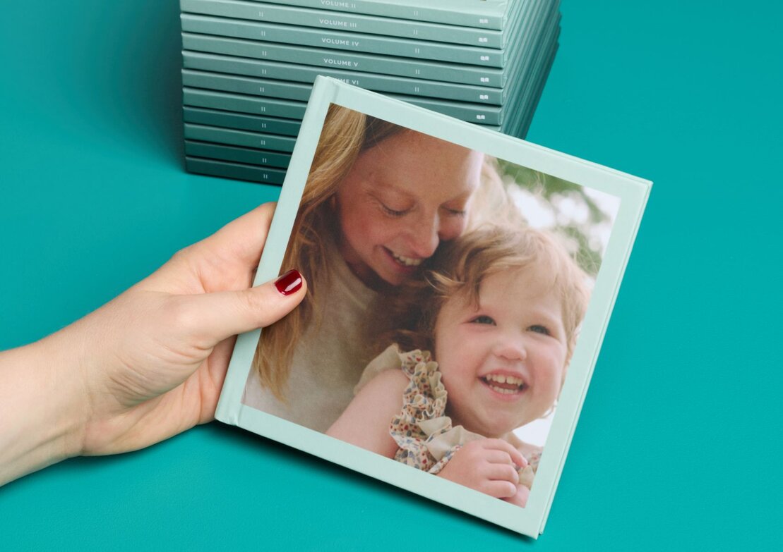 Monthly custom printed photo book subscription
