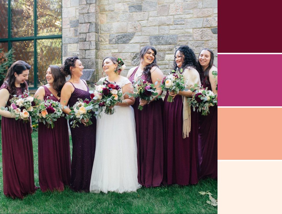 fall wedding colors