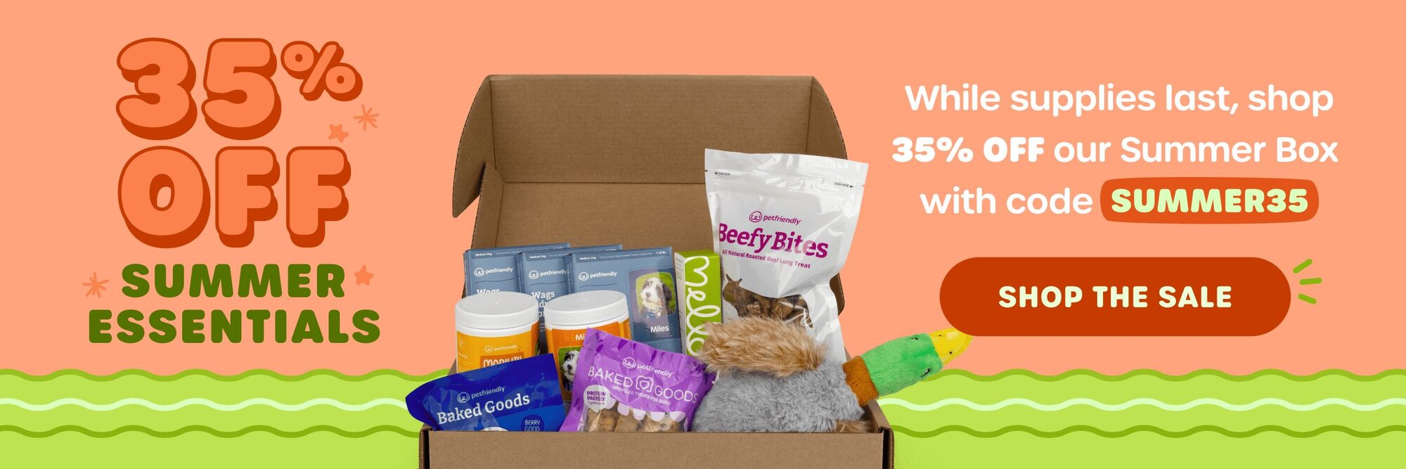  35% OFF summer essentials. While supplies last, shop 35% OFF our Summer Box with code SUMMER35. SHOP THE SALE