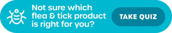 Not sure which flea & tick product is right for you? TAKE THE QUIZ