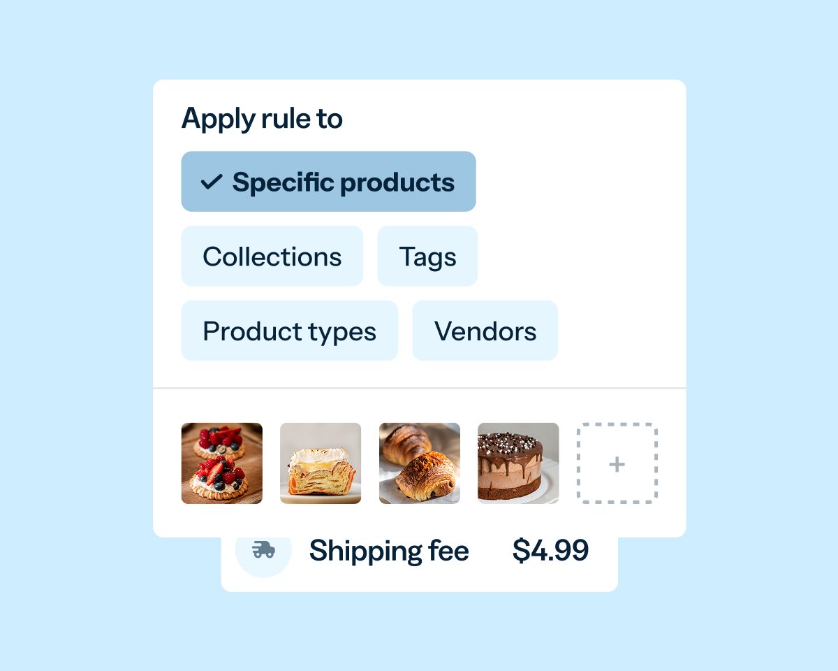 Flexible cart logic