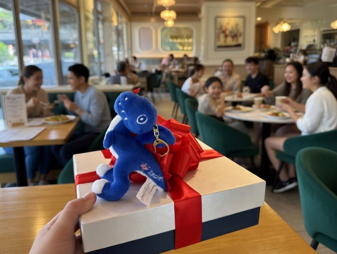 A small thank you gift from the Zapiet team to Conti's