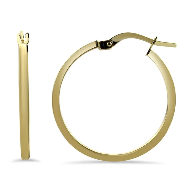 Springers Flat Hoop Earings $215.00
