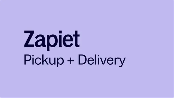 Pickup + Delivery preview