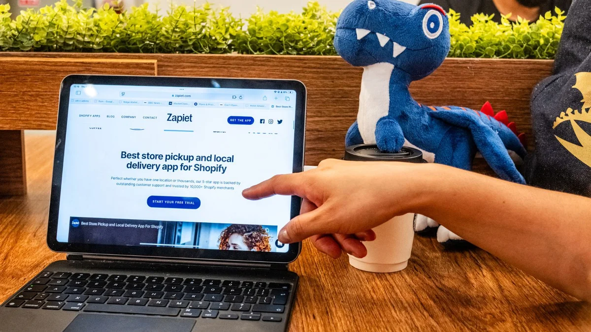 Zapietousaurus is ready for BFCM with Zapiet ‑ Pickup + Delivery for Shopify