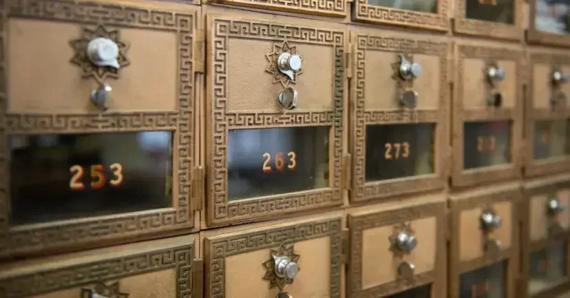 mailboxes with numbers