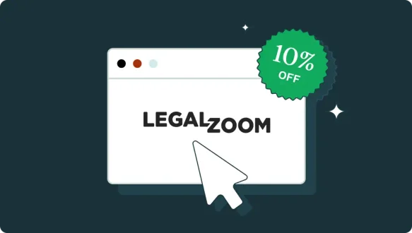 legalzoom appears in web browser 