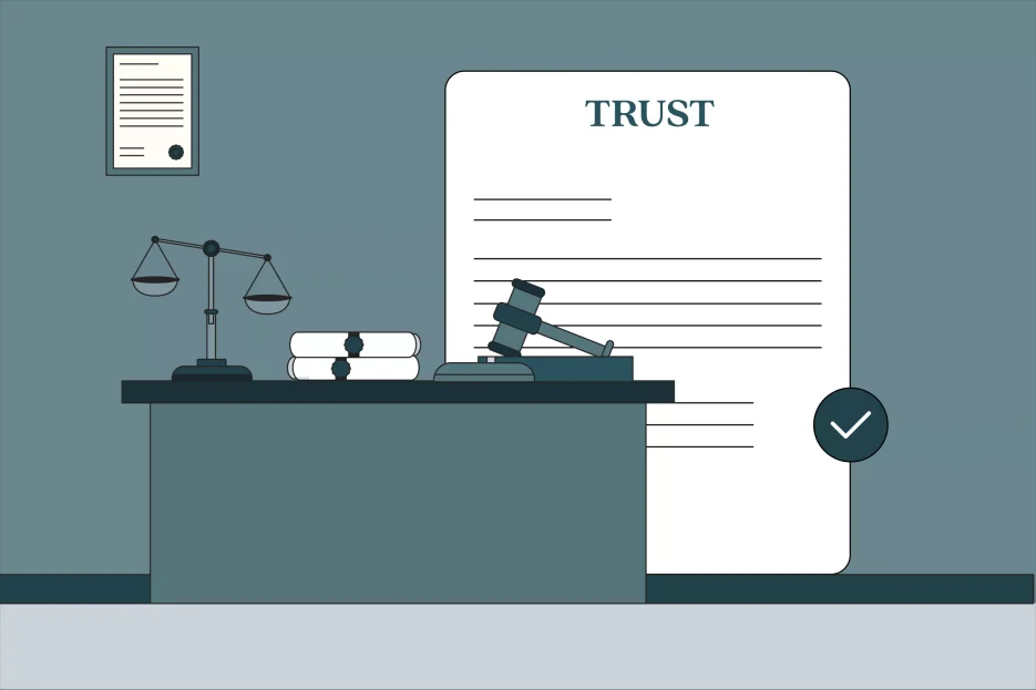 An illustration demonstrating the importance of a trust agreement, trust structure, and trust terms.