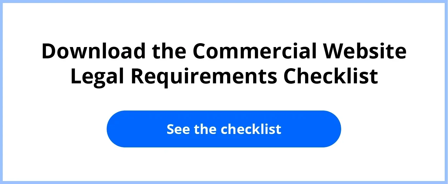 download commercial website checklist