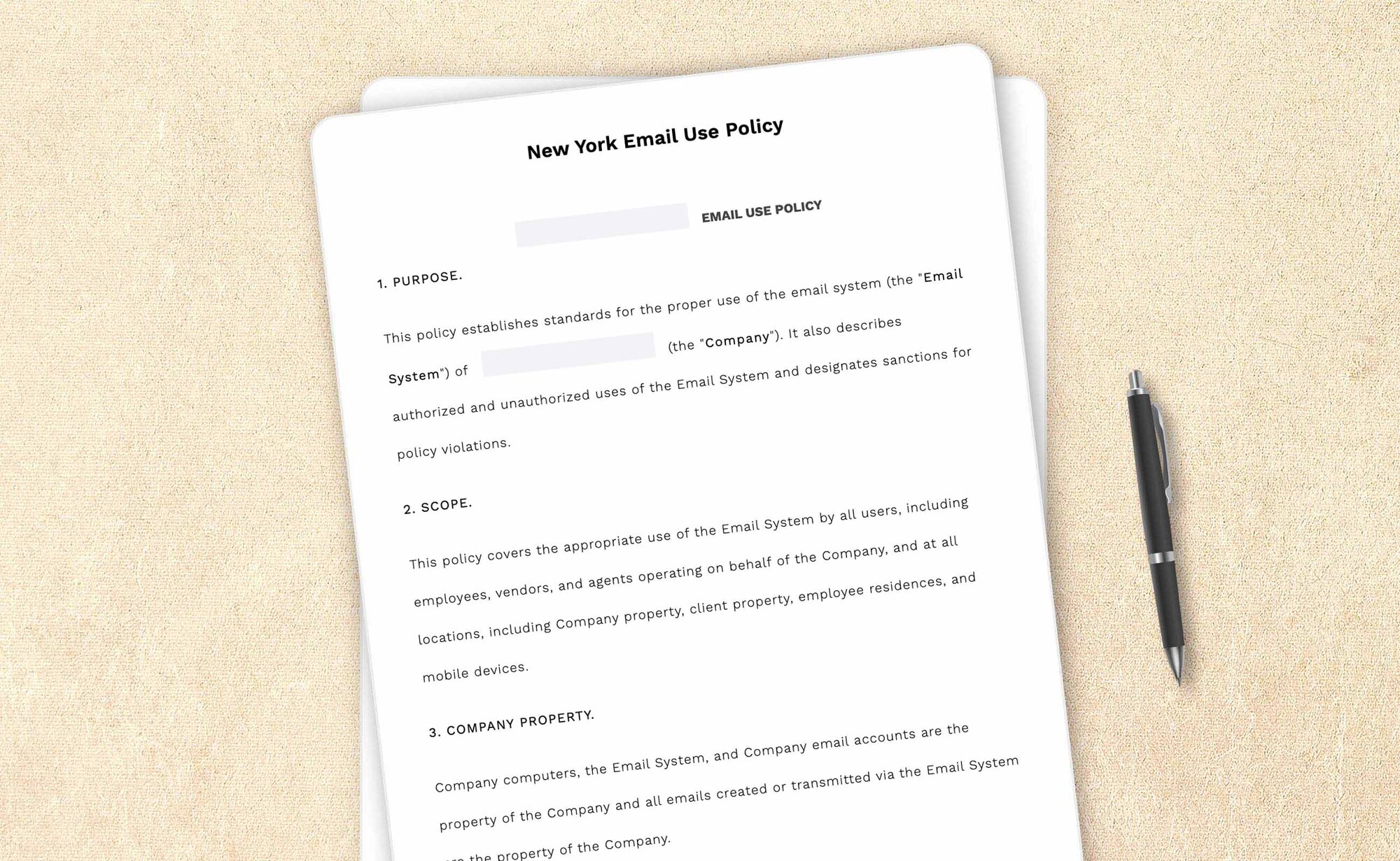 Free New York email use policy template by LegalZoom. Create and download agreements for free!