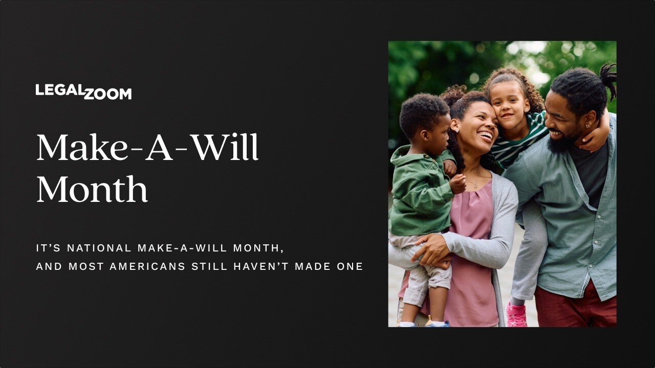 It’s National Make-A-Will Month, And Most Americans Still Haven’t Made One 
