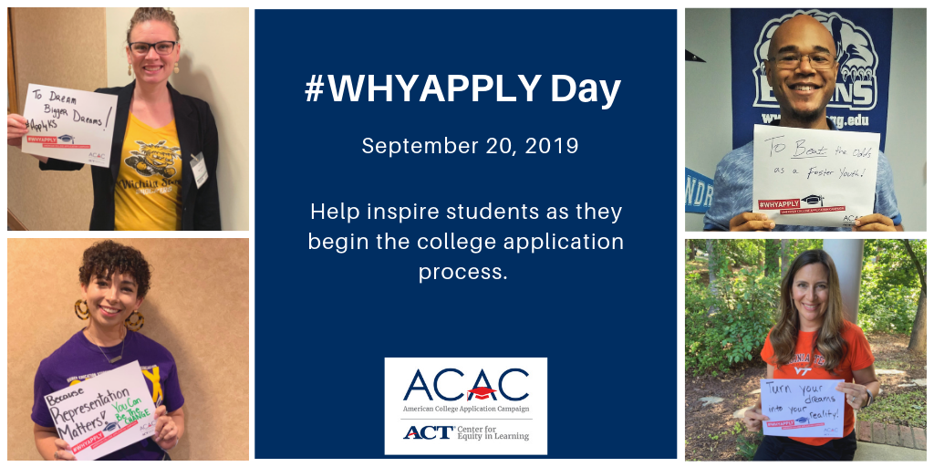 Changemaker Spotlight: ACT's Center for Equity in Learning & the American College Application Campaign on why college is worth it