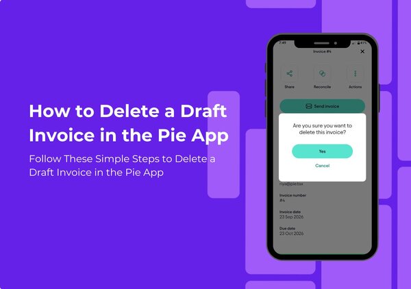 Learn how to delete a draft invoice in the Pie App with these simple steps, from finding your invoice to confirming its deletion.