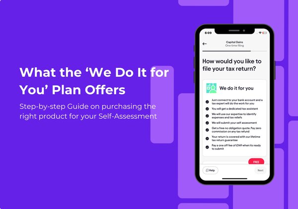 Discover the benefits of the Pie Tax App’s ‘We Do It for You’ product, where dedicated tax experts handle your UK self-assessment, identify tax reliefs, and submit your return for just £149 per year.
