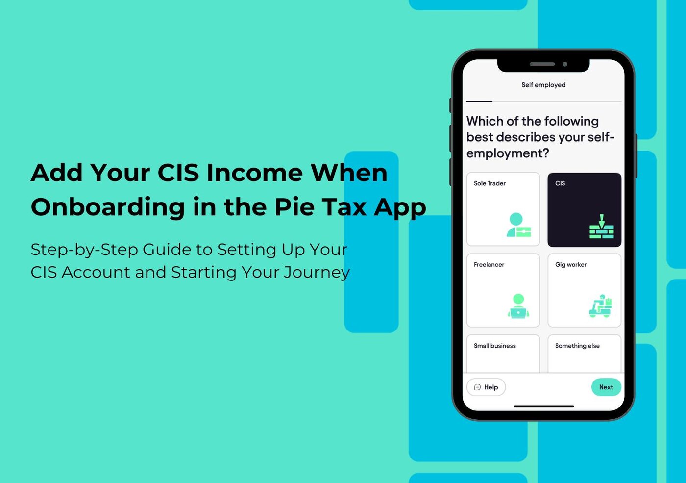 How to Select CIS When Onboarding with the PIE App
