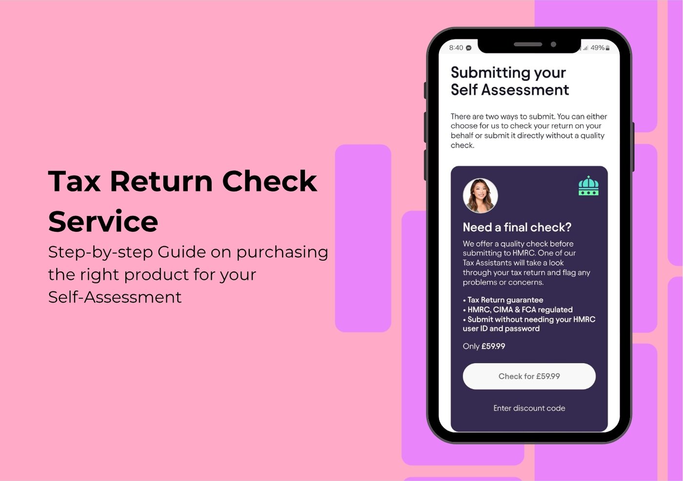 What’s Included in the Tax Return Check Service?
