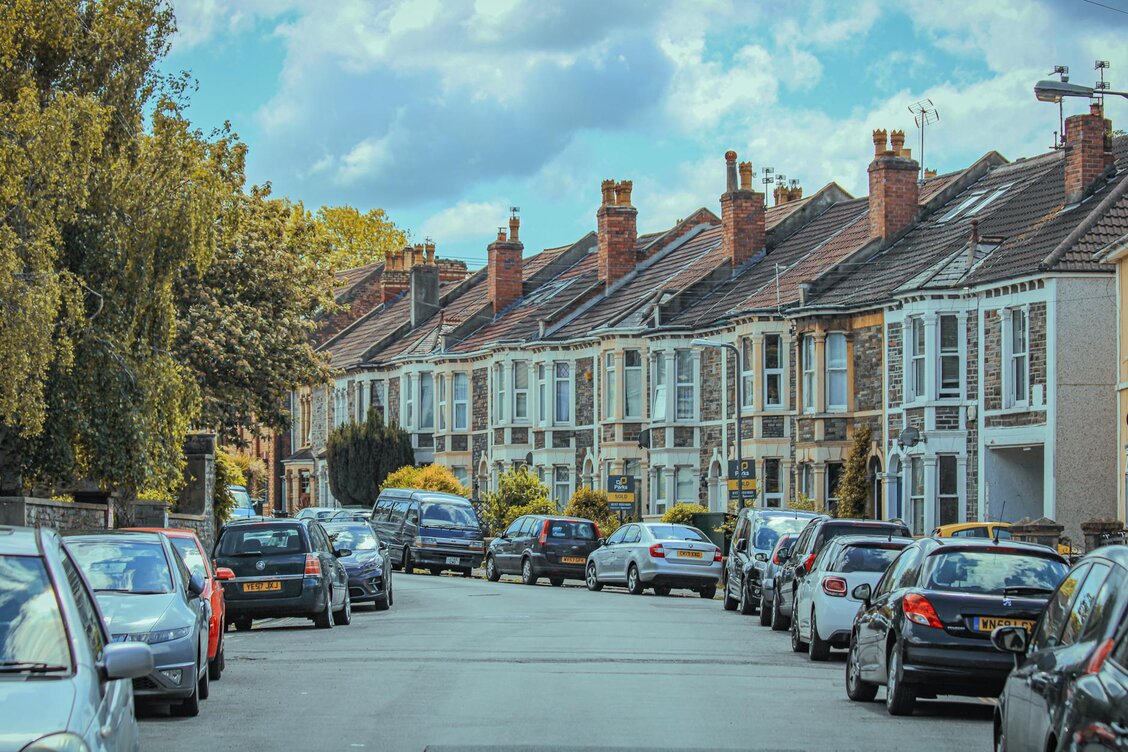 row of houses