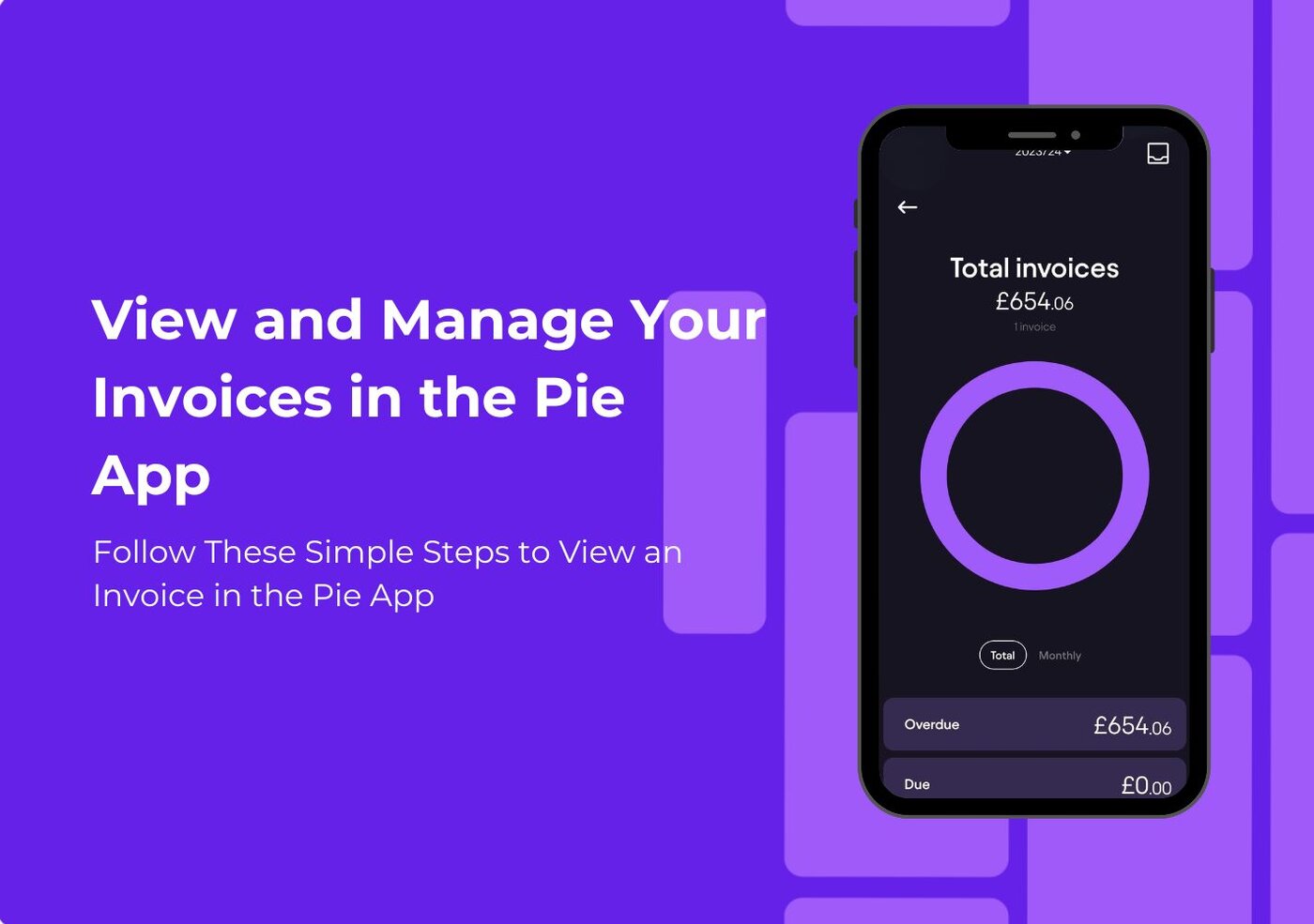 How to Find and Manage Invoices in the Pie App