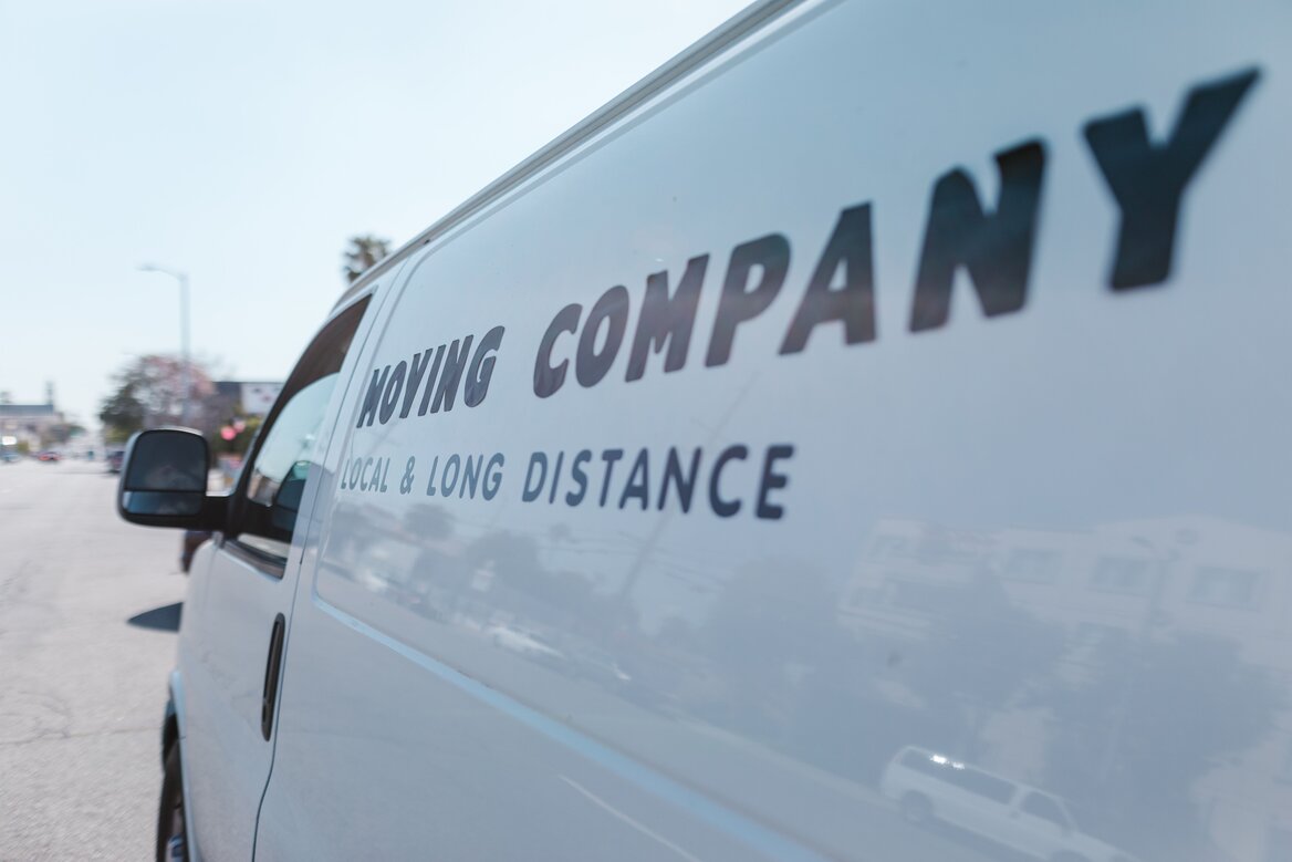 Hauling Company vehicle driving