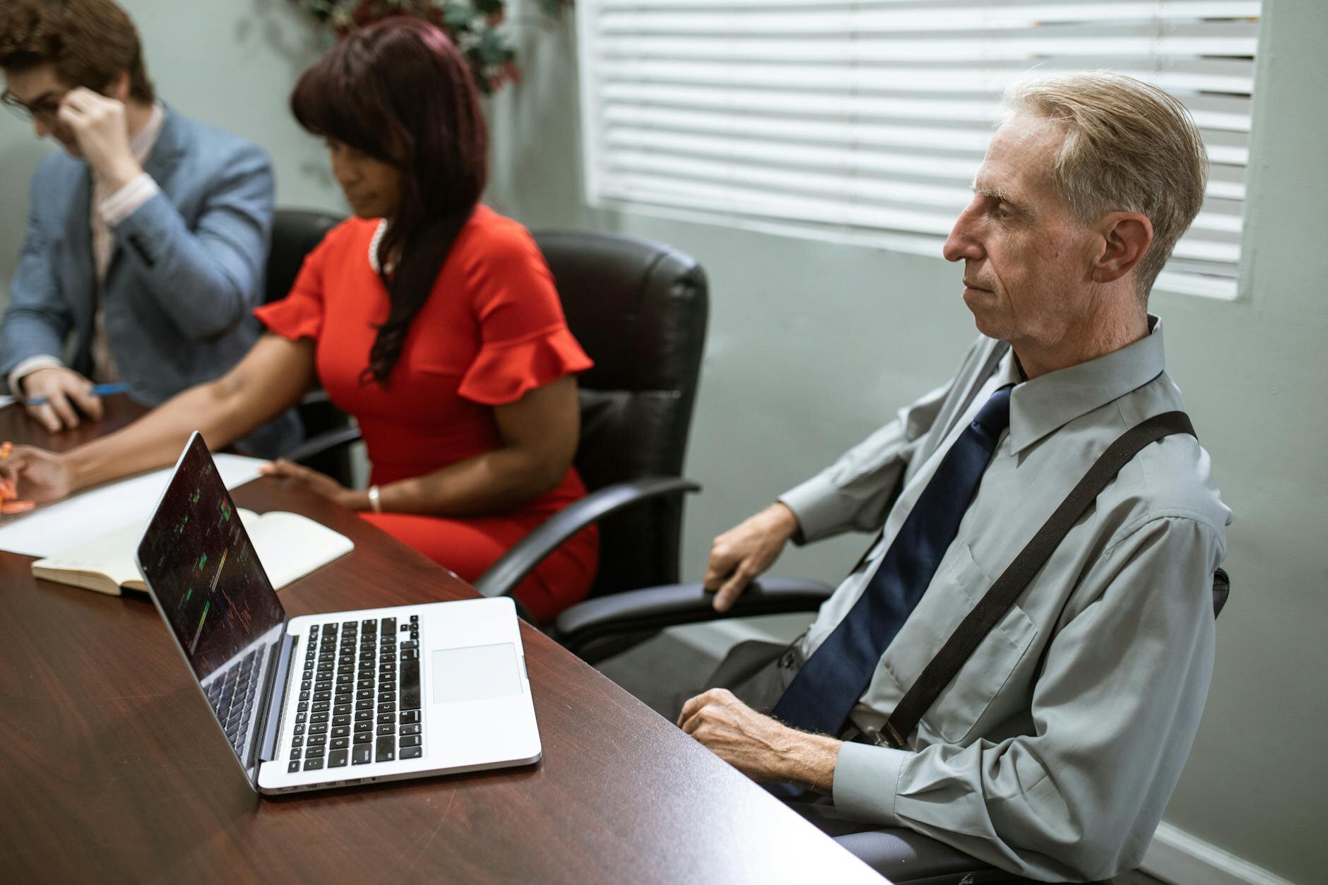man working on his laptop 